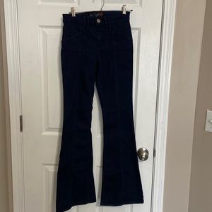 Guess jeans dark bell bottoms